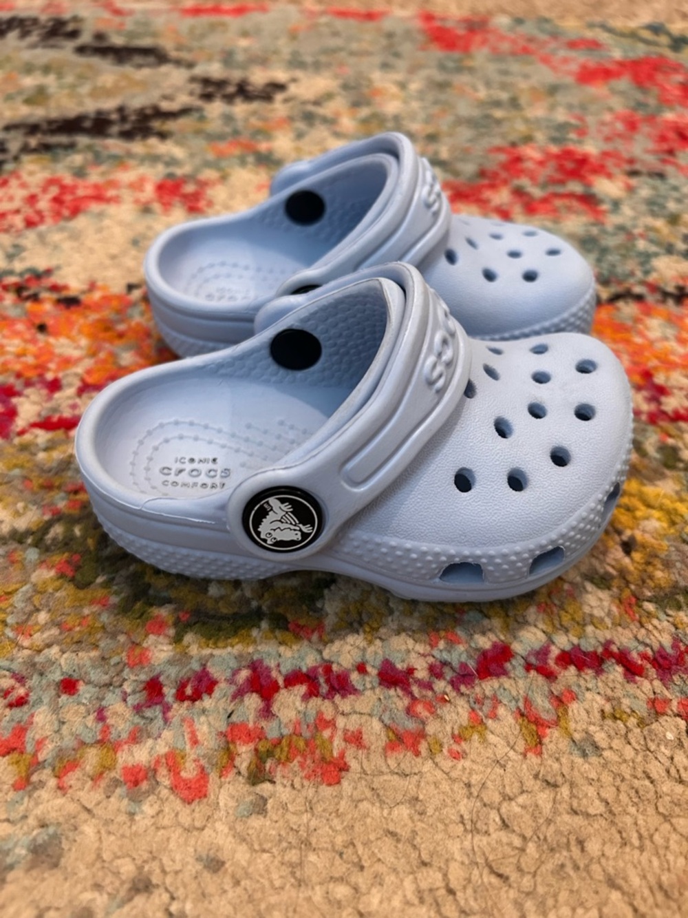 CROCS Classic Clog in Light Blue- Toddler size 4